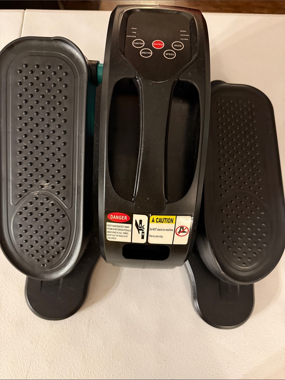 Portable Mini Stepper Exercise Machine - Black